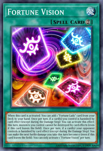 Fortune Vision Rare RIRA-EN055 Rising Rampage Yugioh card