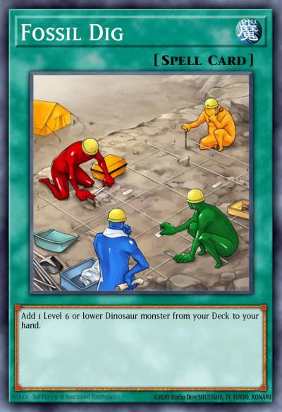 Fossil Dig Super Rare RA01-EN053 25th Anniversary Rarity Collection Yugioh card