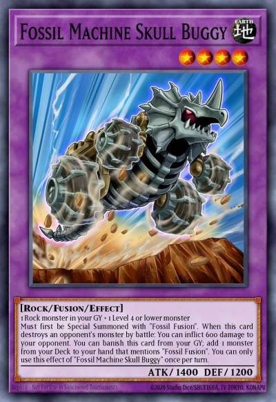 Fossil Machine Skull Buggy Ultra Rare GFP2-EN021 Ghosts From the Past The 2nd Haunting Yugioh card