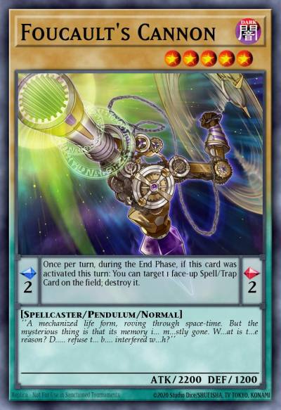 Foucaults Cannon Super Rare MP15-EN059 2015 Mega-Tin Mega Pack Yugioh card