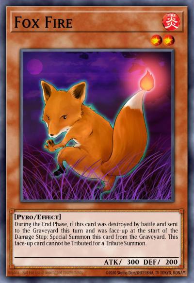 Fox Fire Rare BP01-EN010 Battle Pack Epic Dawn Yugioh card