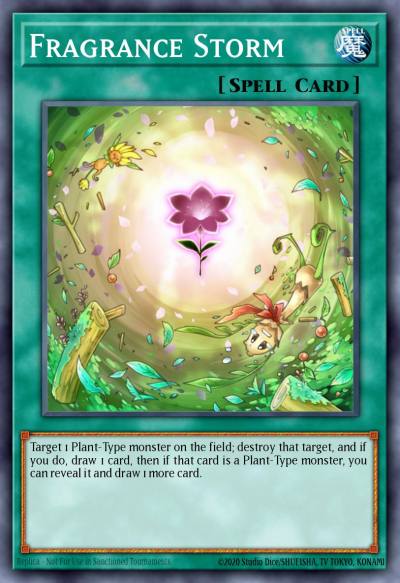 Fragrance Storm Common CSOC-EN058 Crossroads of Chaos Yugioh card