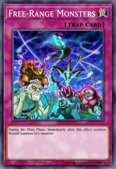 Free-Range Monsters Common MP21-EN215 2021 Tin of Ancient Battles Yugioh card