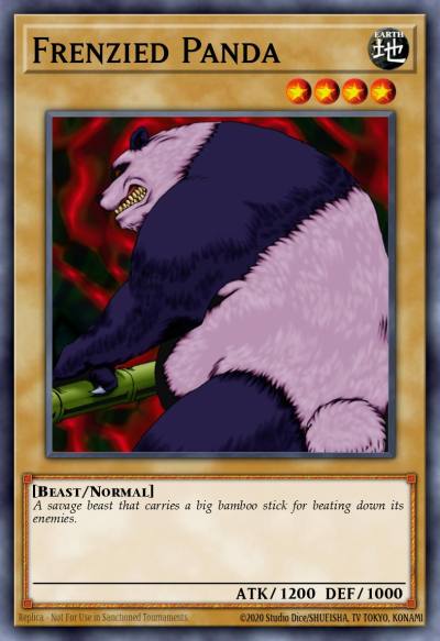 Frenzied Panda Common LOB-081 Legend of Blue Eyes White Dragon Yugioh card