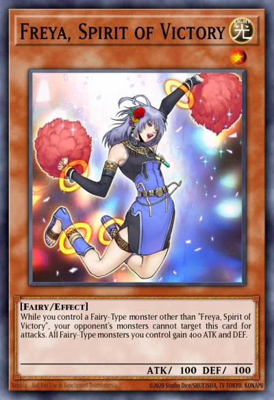 Freya Spirit of Victory Common BP03-EN027 Battle Pack 3 Monster League Yugioh card