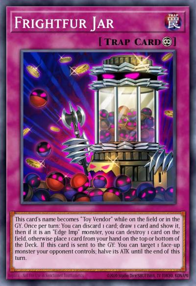 Frightfur Jar Common ROTD-EN074 Rise of the Duelist Yugioh card