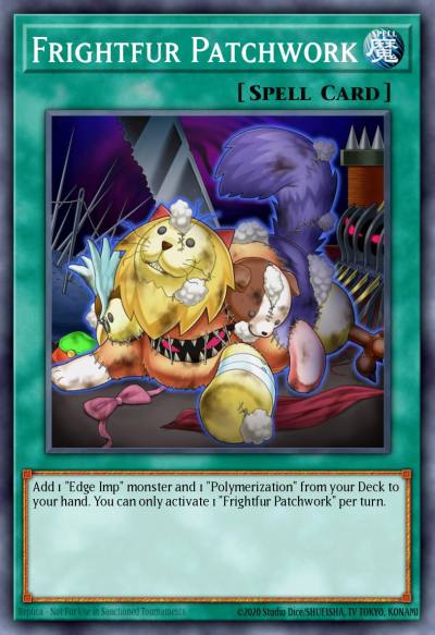 Frightfur Patchwork Ultra Rare BLCR-EN086 Battles of Legend Crystal Revenge Yugioh card