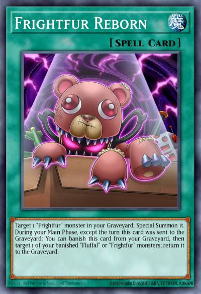 Frightfur Reborn Ultra Rare DPDG-EN007 Duelist Pack Dimensional Guardians Yugioh card