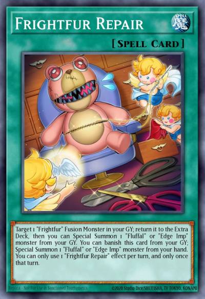 Frightfur Repair Common ROTD-EN058 Rise of the Duelist Yugioh card