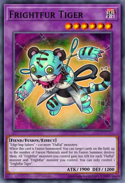 Frightfur Tiger Super Rare CORE-ENSE2 Clash of Rebellions Special Edition Yugioh card