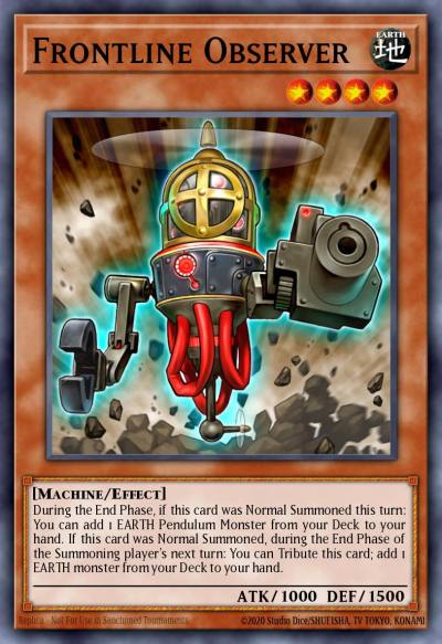 Frontline Observer Rare SECE-EN039 Secrets of Eternity Yugioh card