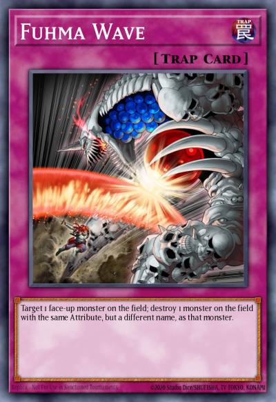 Fuhma Wave Common RIRA-EN084 Rising Rampage Yugioh card