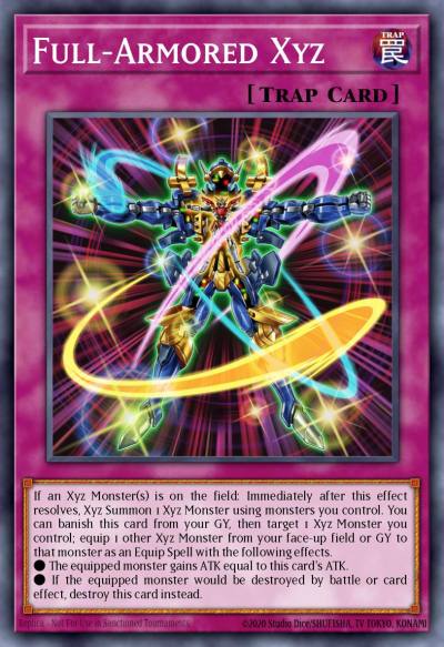 Full-Armored Xyz Ultra Rare MP24-EN241 25th Anniversary Tin Dueling Mirrors Yugioh card
