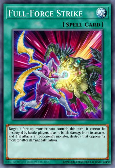 Full-Force Strike Mosaic Rare BP02-EN166 Battle Pack 2 War of the Giants Yugioh card