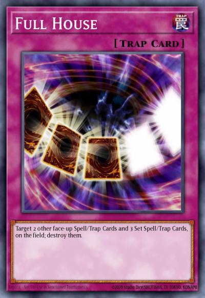 Full House Super Rare AP05-EN013 Astral Pack Five Yugioh card