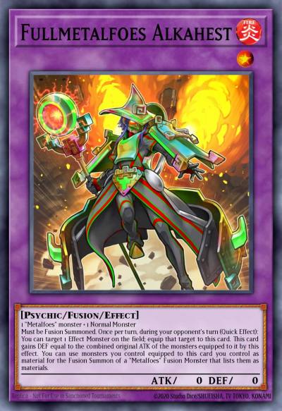 Fullmetalfoes Alkahest Ultra Rare BLRR-EN081 Battles of Legend Relentless Revenge Yugioh card