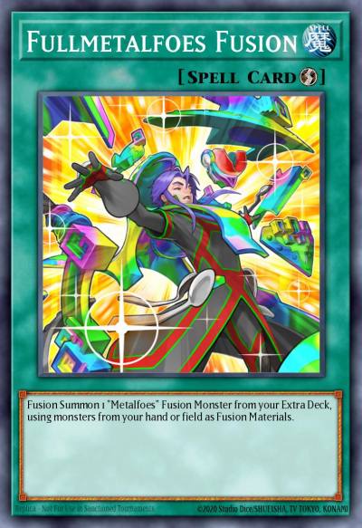 Fullmetalfoes Fusion Super Rare MP17-EN154 2017 Mega-Tin Mega Pack Yugioh card