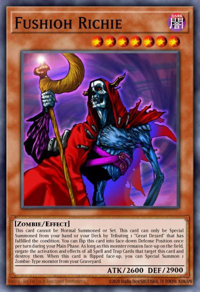 Fushioh Richie Ultra Rare DB2-EN229 Dark Beginning 2 Yugioh card