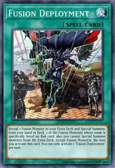 Fusion Deployment Prismatic Secret Rare MP21-EN081 2021 Tin of Ancient Battles Yugioh card