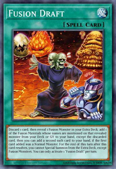 Fusion Draft Common DOOD-EN070 Doom of Dimensions Yugioh card