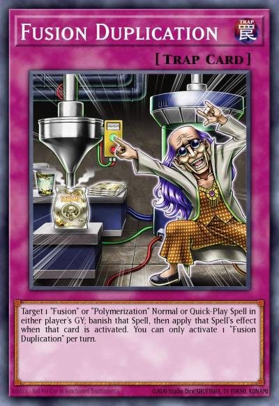 Fusion Duplication Ultra Rare MP24-EN201 25th Anniversary Tin Dueling Mirrors Yugioh card