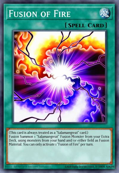 Fusion of Fire Common MP20-EN025 2020 Tin of Lost Memories Mega Pack Yugioh card
