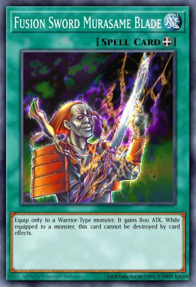 Fusion Sword Murasame Blade Common BP03-EN143 Battle Pack 3 Monster League Yugioh card
