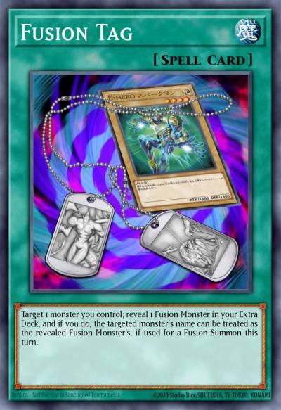 Fusion Tag Rare MP17-EN035 2017 Mega-Tin Mega Pack Yugioh card