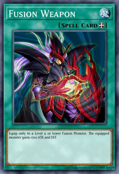 Fusion Weapon Common DR3-EN047 Dark Revelation Volume 3 Yugioh card