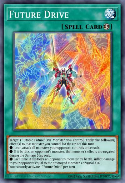 Future Drive Rare LED6-EN038 Legendary Duelists Magical Hero Yugioh card