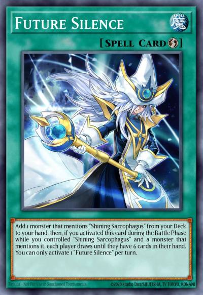 Future Silence Ultra Rare MP25-EN193 2025 Mega-Pack Tin Yugioh card