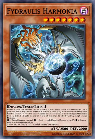 Fydraulis Harmonia Secret Rare BLZD-EN024 Blazing Dominion Yugioh card