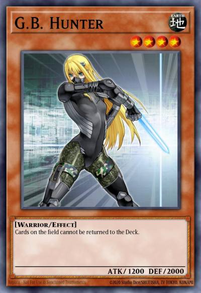GB Hunter Short Print RGBT-EN039 Raging Battle Yugioh card