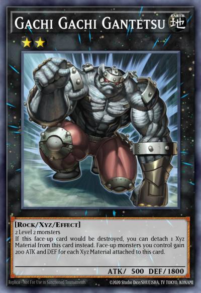 Gachi Gachi Gantetsu Rare BP01-EN025 Battle Pack Epic Dawn Yugioh card