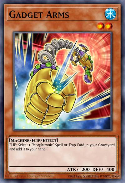 Gadget Arms Common RGBT-EN017 Raging Battle Yugioh card