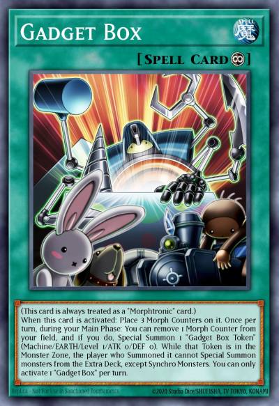 Gadget Box Ultra Rare BLCR-EN019 Battles of Legend Crystal Revenge Yugioh card