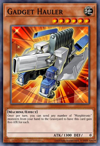 Gadget Hauler Common CSOC-EN013 Crossroads of Chaos Yugioh card