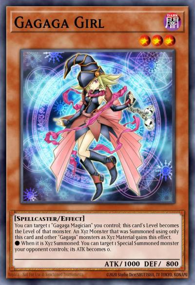 Gagaga Girl Super Rare ABYR-ENSE1 Abyss Rising Special Edition Yugioh card