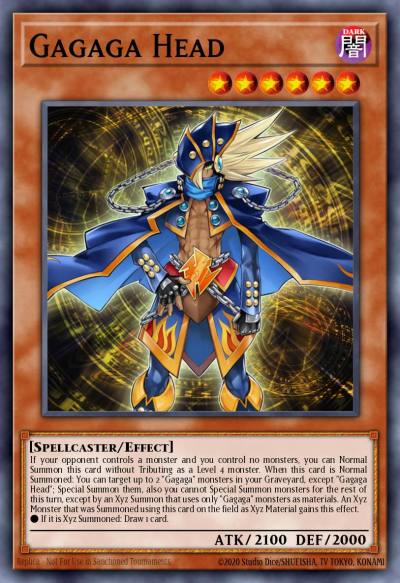 Gagaga Head Super Rare OP29-EN004 OTS Tournament Pack 29 Yugioh card