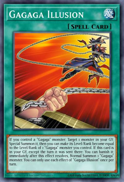 Gagaga Illusion New BLGG-EN036 Battles of Legend: Glorious Gallery Yugioh card