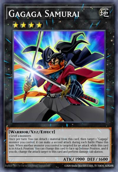 Gagaga Samurai Common LED6-EN040 Legendary Duelists Magical Hero Yugioh card