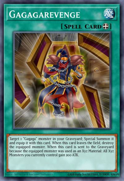 Gagagarevenge Super Rare REDU-EN051 Return of the Duelist Yugioh card