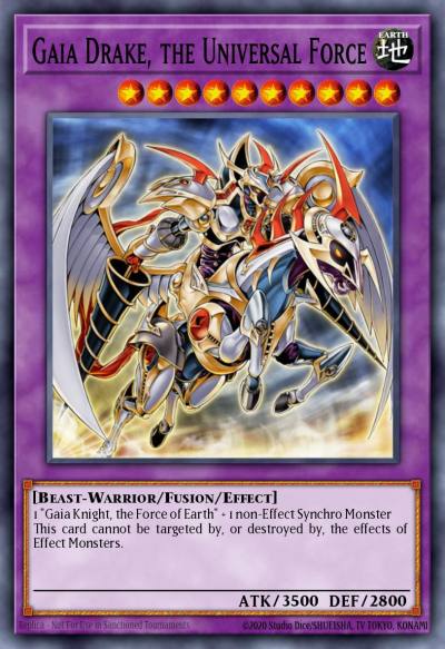 Gaia Drake the Universal Force Ultimate Rare STBL-EN039 Starstrike Blast Yugioh card