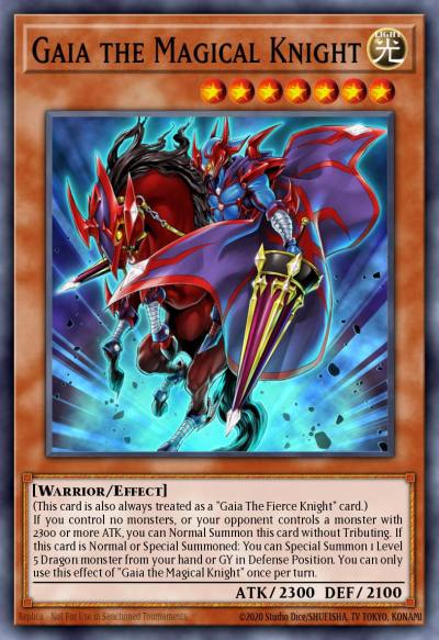 Gaia the Magical Knight Common MP21-EN097 2021 Tin of Ancient Battles Yugioh card