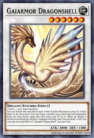Gaiarmor Dragonshell Ultra Rare MP22-EN147 2022 Tin of the Pharaohs Gods Yugioh card