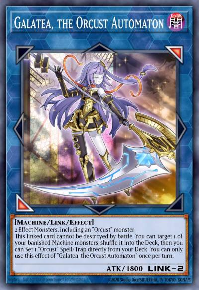 Galatea the Orcust Automaton Ultra Rare BLMM-EN093 Battles of Legend Monster Mayhem Yugioh card