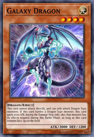 Galaxy Dragon Common MP15-EN057 2015 Mega-Tin Mega Pack Yugioh card