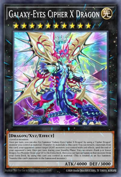 Galaxy-Eyes Cipher X Dragon Ultra Rare GFTP-EN011 Ghosts From the Past Yugioh card