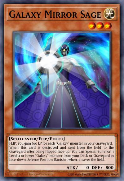 Galaxy Mirror Sage Common MP15-EN002 2015 Mega-Tin Mega Pack Yugioh card
