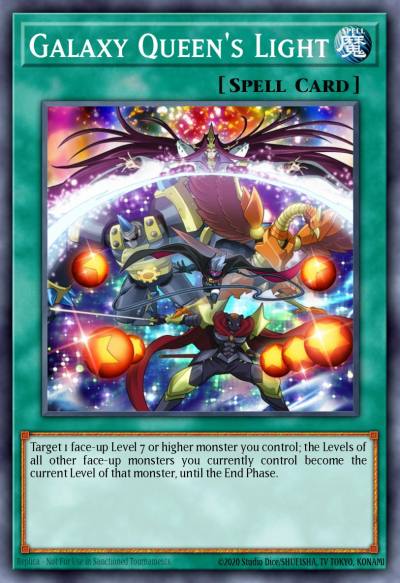 Galaxy Queens Light Common REDU-EN056 Return of the Duelist Yugioh card